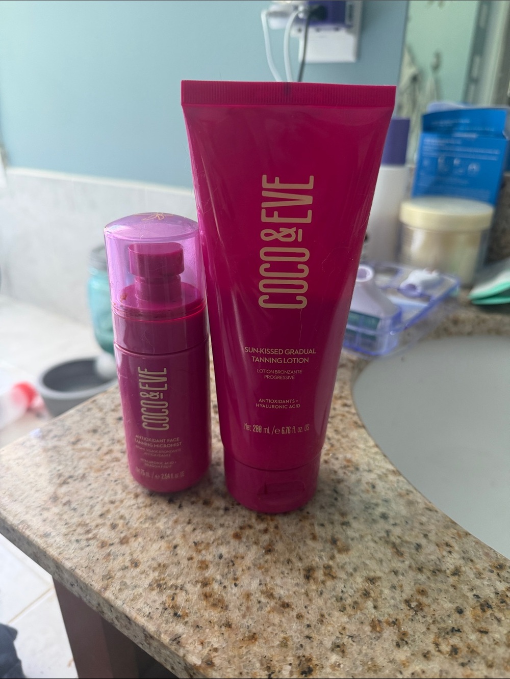 COCO & EVE Sun-Kissed Gradual Tanning Lotion - Pink
